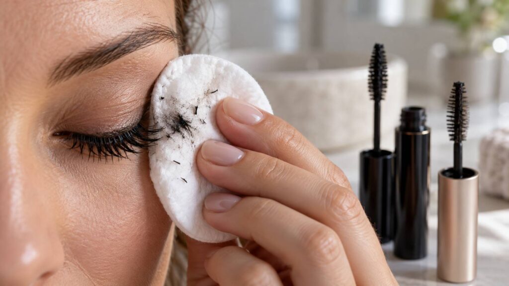 Illustration de détail sur le sujet : Mascara in tubo o classico: che cosa cambia nella rimozione