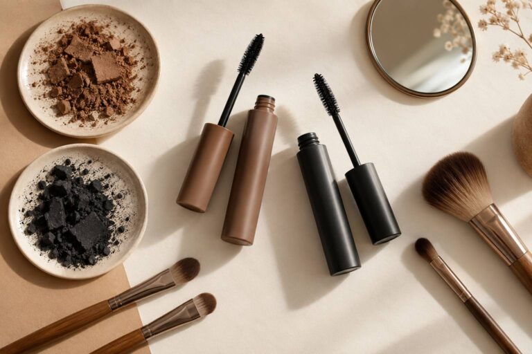 Mascara nero o marrone: che cosa cambia nella formula